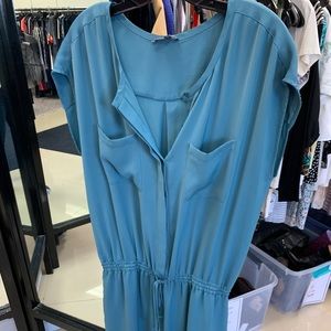 Vince Teal Dress